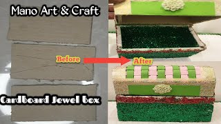 Cardboard Jewel Box Mano Art Craft Best Out Of Waste 09 Sep 22 Video