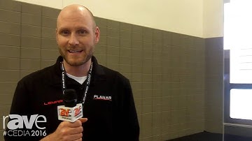 CEDIA 2016: Planar Demos LookTru Transparent OLED Display