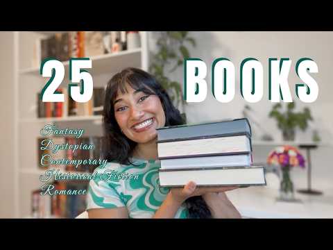 25 book recs! 💗 fantasy, dystopian, contemporary, historical fiction, romance