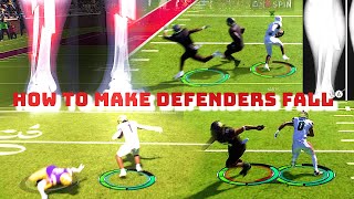 HOW TO MAKE DEFENDERS FALL l JUKE SKOOL l NCAA 25