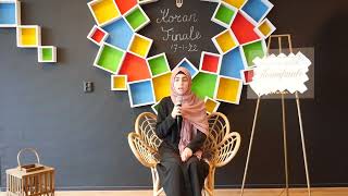 Winnaar Koranfinale El Furkan 2022 - Esra (Bovenbouw)