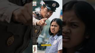 Viral Siswi Sma Memukul Jatuh Oknum Polisi Arogan