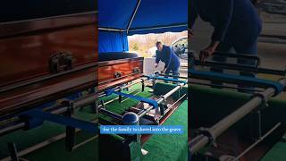 7 Guage Clark Steel Burial Vault #cemetery #graveyard #clark #burialvault #vault #educationalvideo