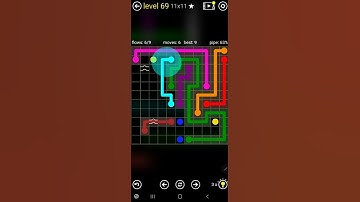 How To Solve Flow Free Bridges 11x11 Mania Pack Level 69 Board Walk Through Solution Walkthrough