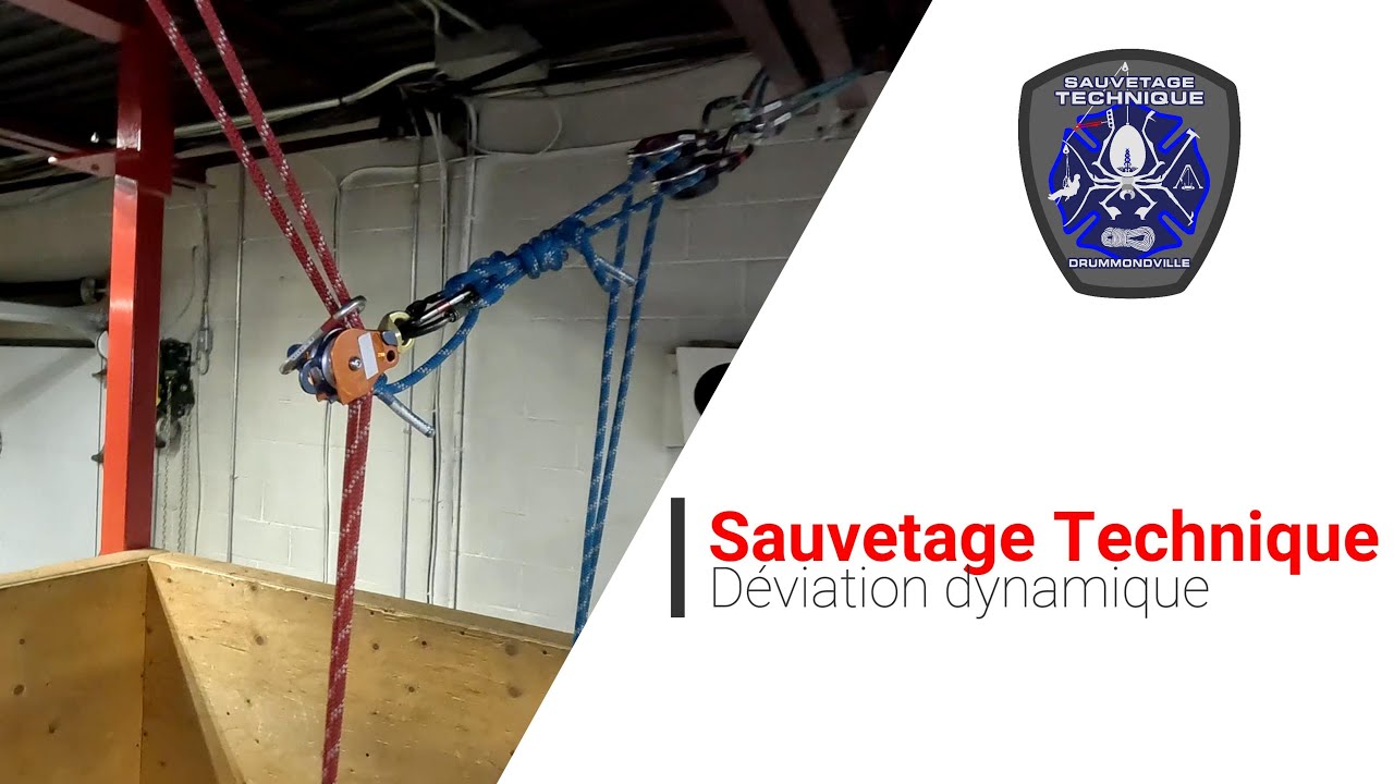 Dynamic Deflection Rope System Déviation dynamique