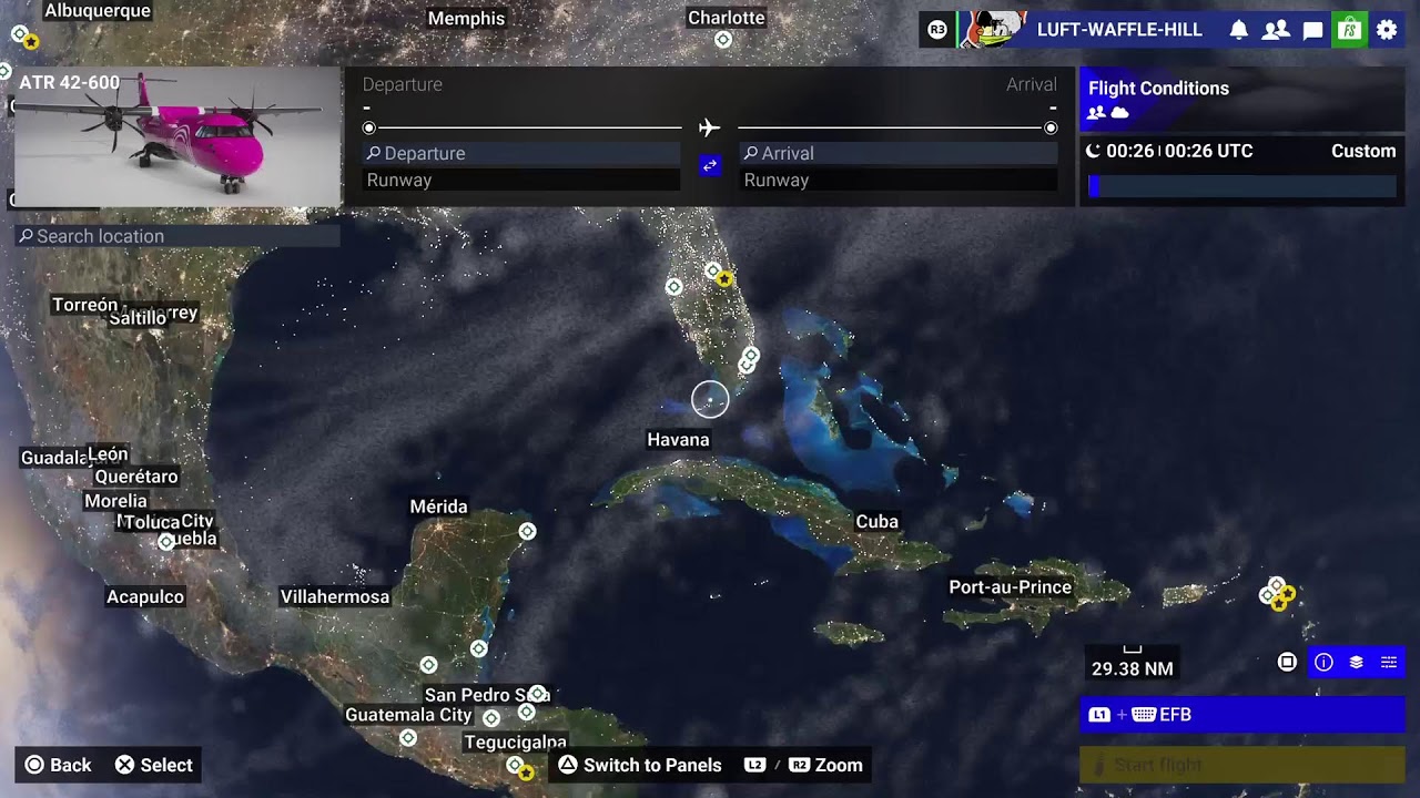 Microsoft Flight Sim PS5 Live Online Open World