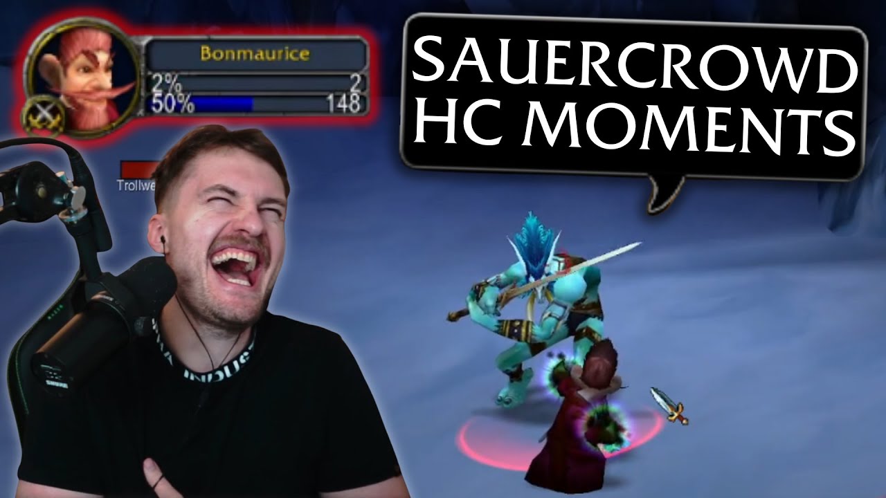 HC WoW Classic tut weh… | SauerCrowd Hardcore Moments Reaction