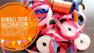 New Decoration Ideas For Christmas 2018 From Ribbons Diwali Crafts For Home Quicky Crafts