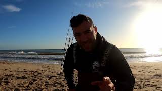 east coast Norfolk beach fishing