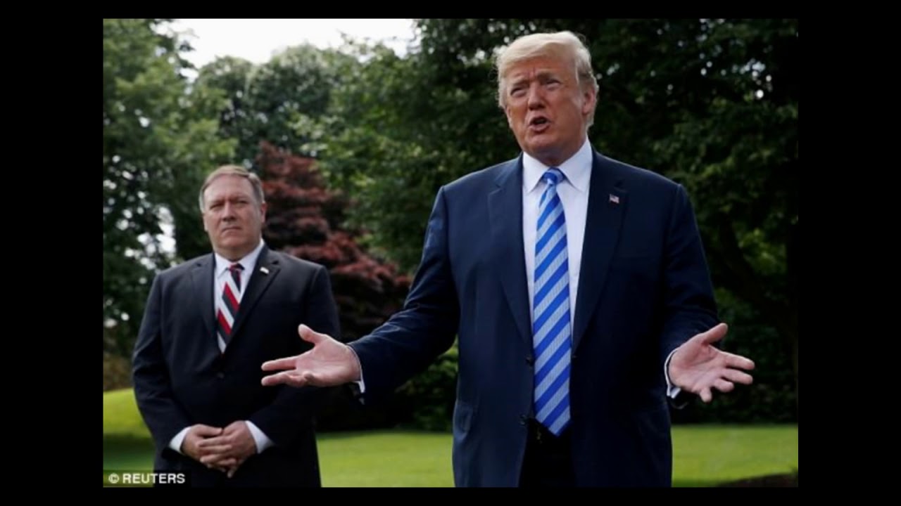 Trump shows off the very big letter Kim Jong Un wrote to him after ...