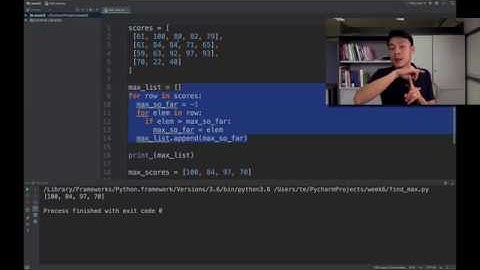 [Programming for NLP] Week 6.2 Nested loops