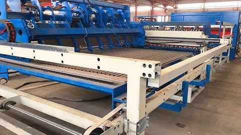 Automatic 3D wire mesh fence panel welding machine export to turkey