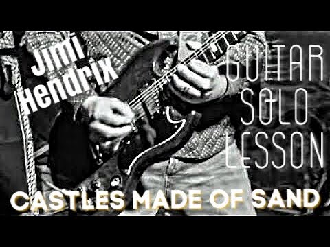 Castles made of sand guitar solo lesson