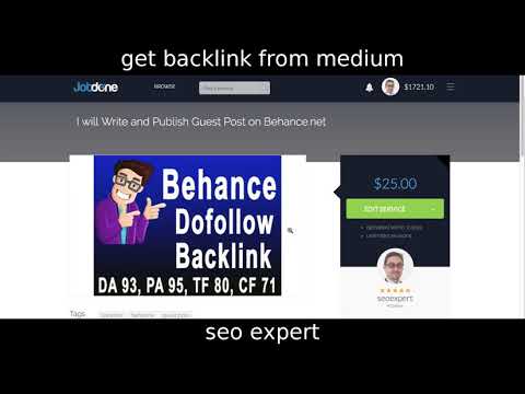 get backlink from medium
