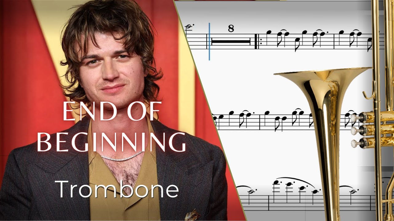 End of Beginning – Trombone Sheet Music | Djo (Scrolling Score)