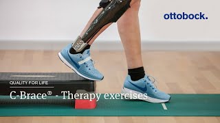 C-Brace® Leg Orthosis: Therapy exercises 10/16 - Training on the stepper │ Ottobock