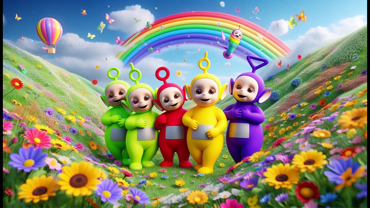 Teletubbies Springtime A Bright Spring Day with the Teletubbies - YouTube