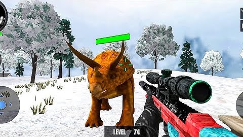 Wild Dino Hunting Zoo Hunter Mobile Offline Gameplay Part #21