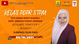 Jabatan Pendidikan Negeri Pahang | KELAS PdPR GEOGRAFI SEMESTER 1 STPM 2021