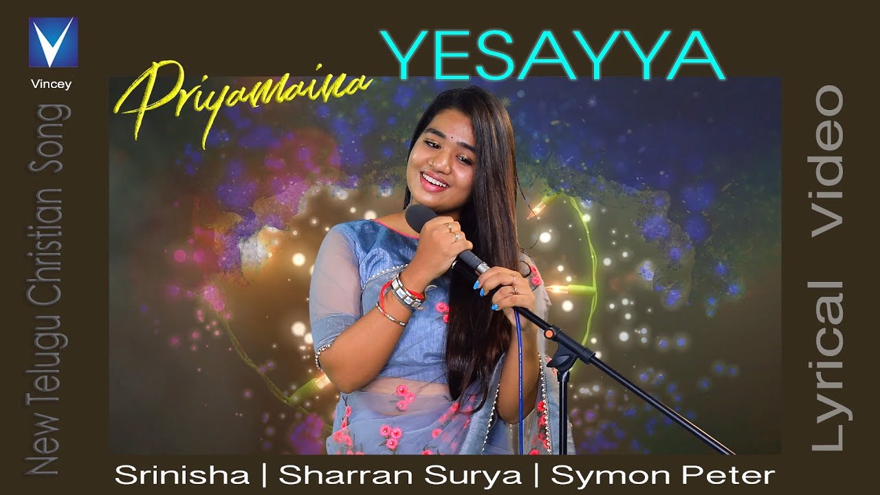   Srinisha  Sharran Surya  Symon Peter Lyrical Video