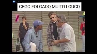 Cego Folgado Enfiando A Bengala Nos Outros Pegadinha, Funny, Engraçado