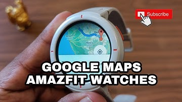 😱GOOGLE MAPS ON AMAZFIT WATCHES 😱