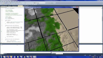 XNA Dynamic LOD quad-tree terrain