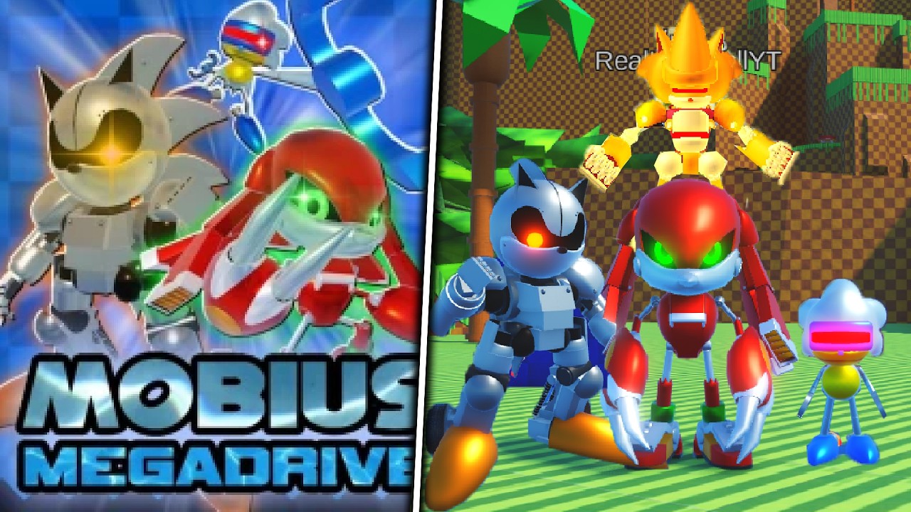 Meca Rp Sonic RP: Mobius MegaDrive - NEW MECHA MORPHS & SHOWCASE (Sonic Roblox ...