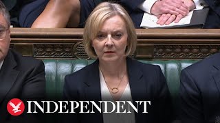 Watch again: Liz Truss faces tough questions at PMQs amid 40-year-high inflation rise