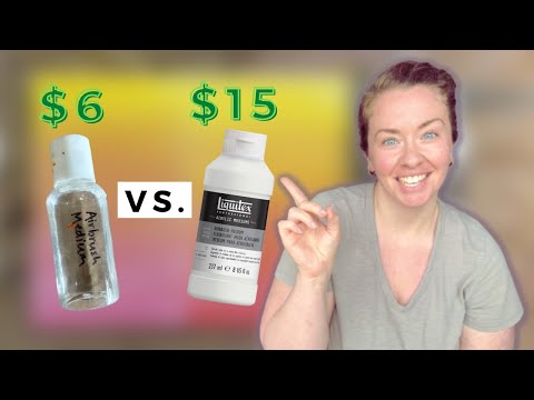 HOMEMADE vs LIQUITEX, DIY Acrylic Paint Thinner