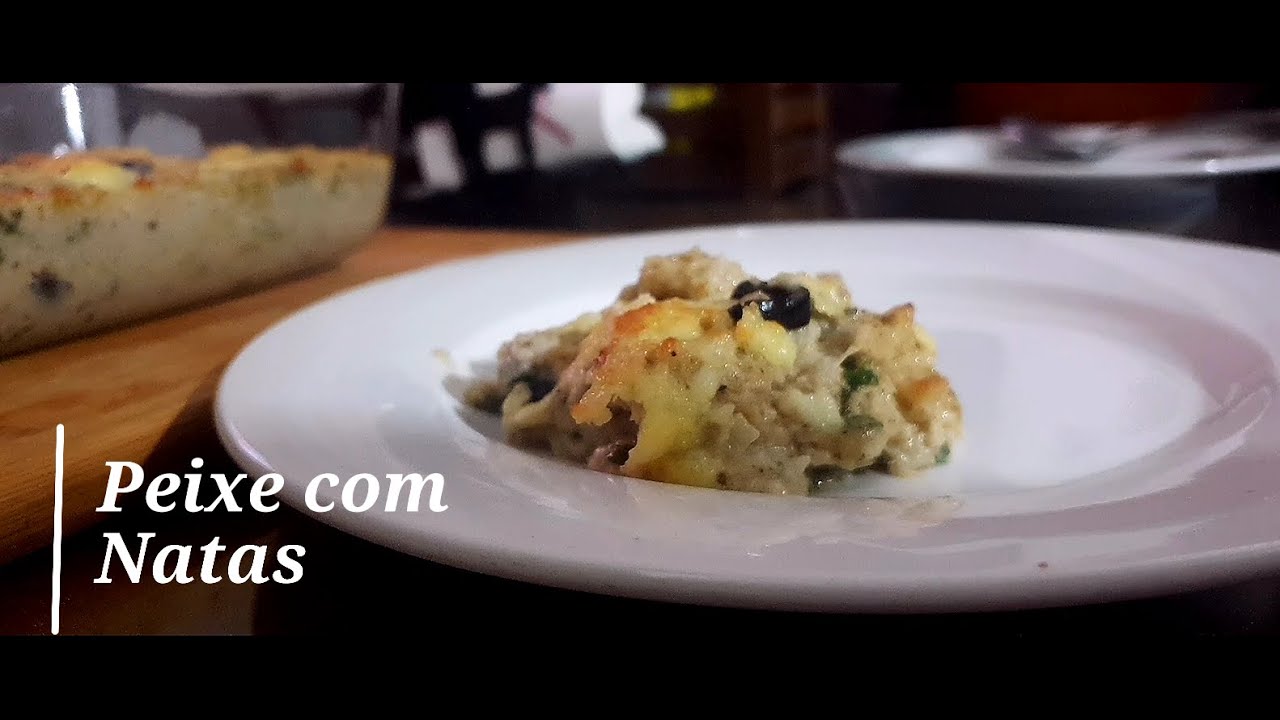 Sole Fish In White Sauce Peixe com Natas Cooking and Recipe