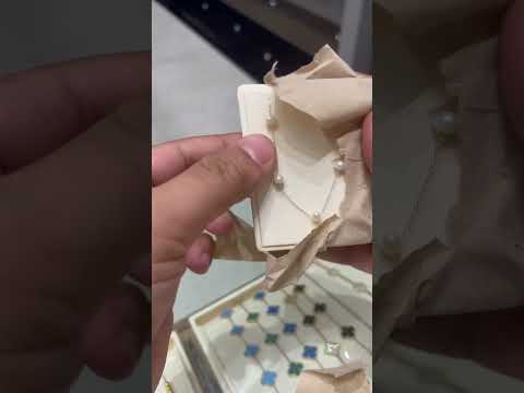 عقد لولو ذهب 300 فقط  اكسبلور ذهب  مجوهرات ترند خطوبة هدايا اكسسوارات