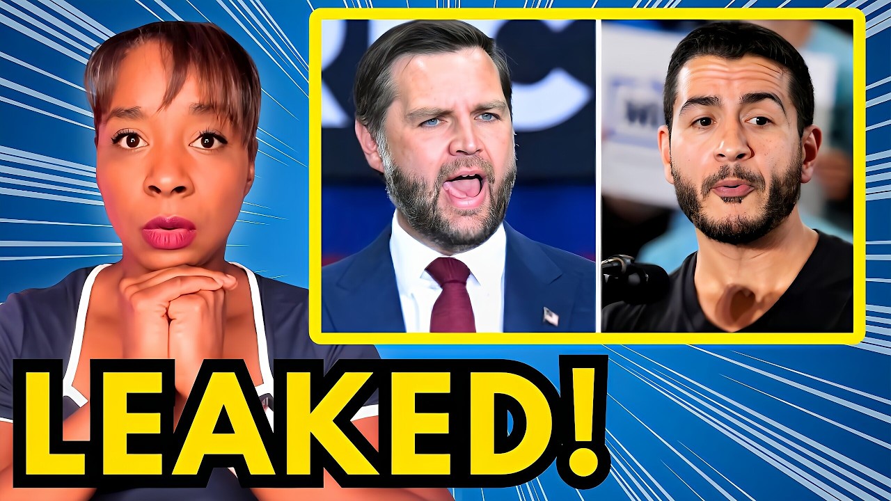 JD Vance LEAKED Audio! El Sayed SMEAR!