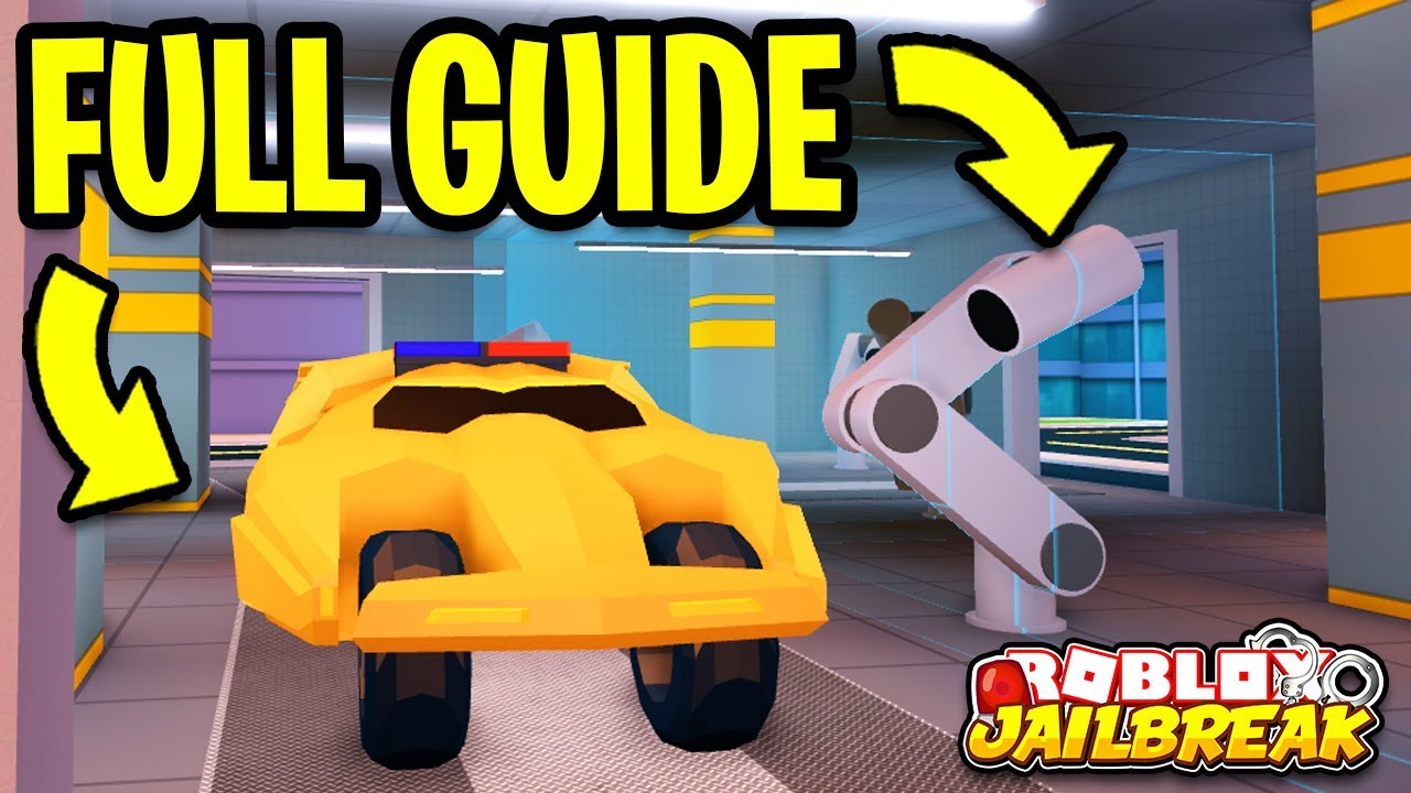 Full Guide Jailbreak Garage Update Spawn Vehicles Anywhere
