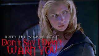 ➤tell me does it hurt {buffy the vampire slayer}