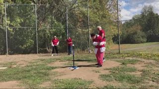 89-year-old softball player