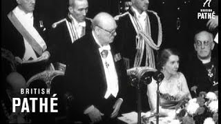Mr Churchill At City Banquet (1951)