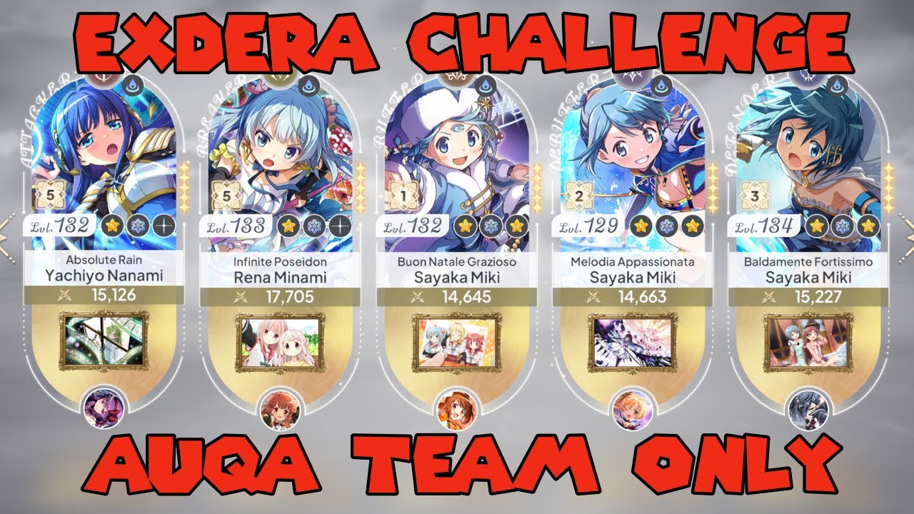 MADOKA EXDERA CHALLENGE: Defeating the Mermaid witch with only an