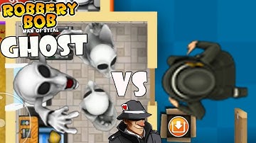 Robbery Bob 2 - Secret Agent Suit Vs Mario Ghost - part 2