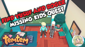 TemTem Find Yusuf and Roger (Missing Kids Side Quest)
