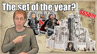 The Most Anticipated Lego Set of the Year?  Minas Tirith Breakdown