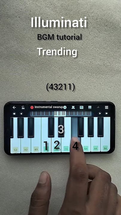 illuminati piano notes 🎹🔥|| walk band #shorts #ytshorts #trendingshorts #viral