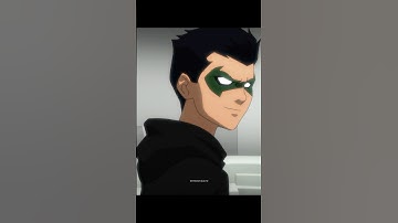 Damian Wayne is just like Batman #shorts #youtubeshorts #batman #robin #starfire #bluebeetle #cyborg
