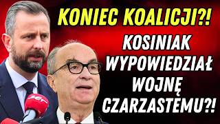 THIS IS ACTUALLY HAPPENING! FURIOUS KOSINIAK GOES TO WAR WITH CZARZASTY!