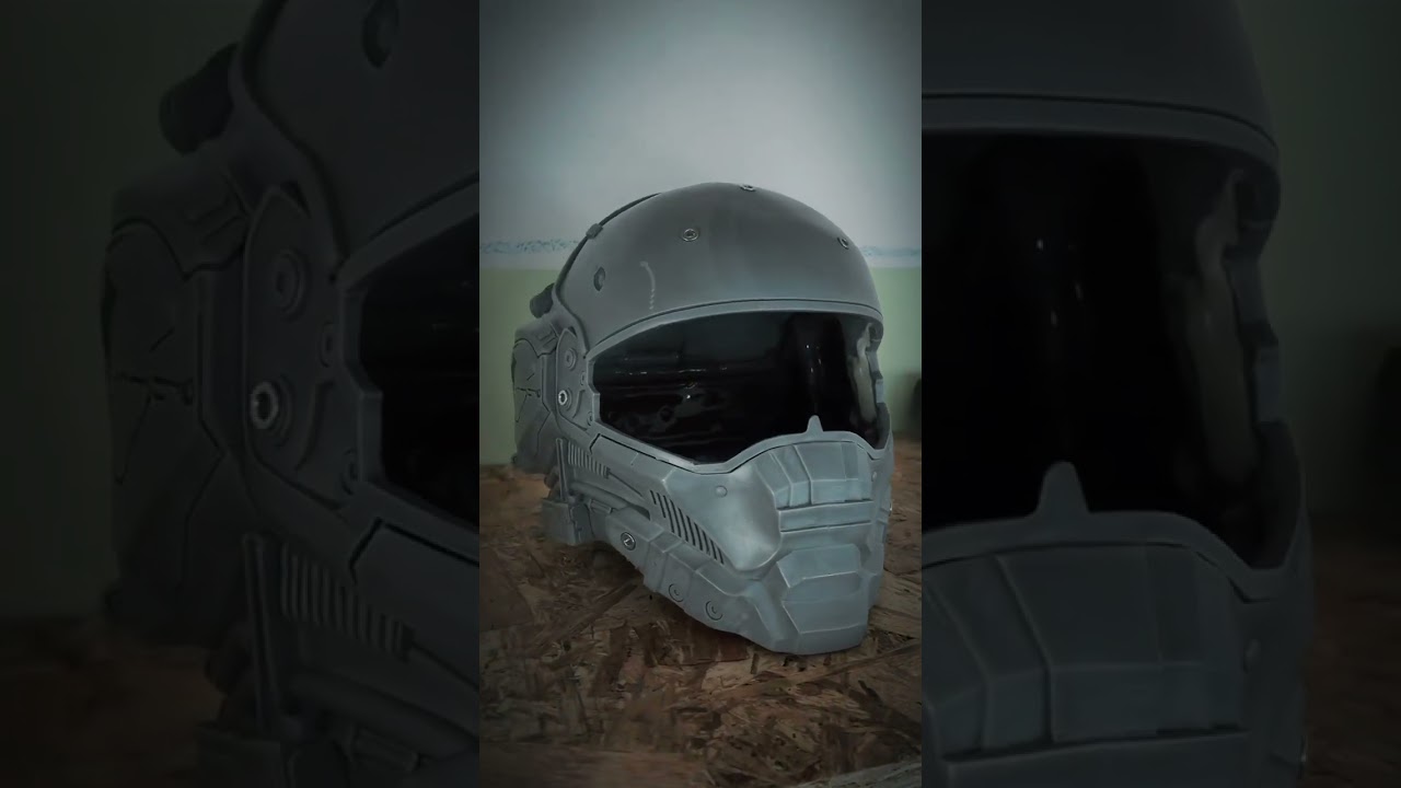 Turning of the airsoft helmet "vulture"