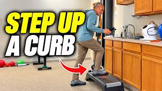 How to Step Up & Down a Curb After Knee Replacement