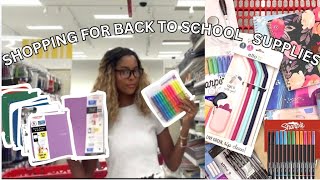 let’s go back to school supplies shopping !!! @target ! 🎯