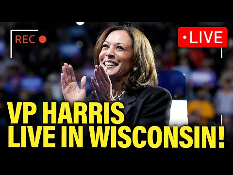 Thumbnail for LIVE: VP Harris HOLDS MAJOR Rally in Wisconsin