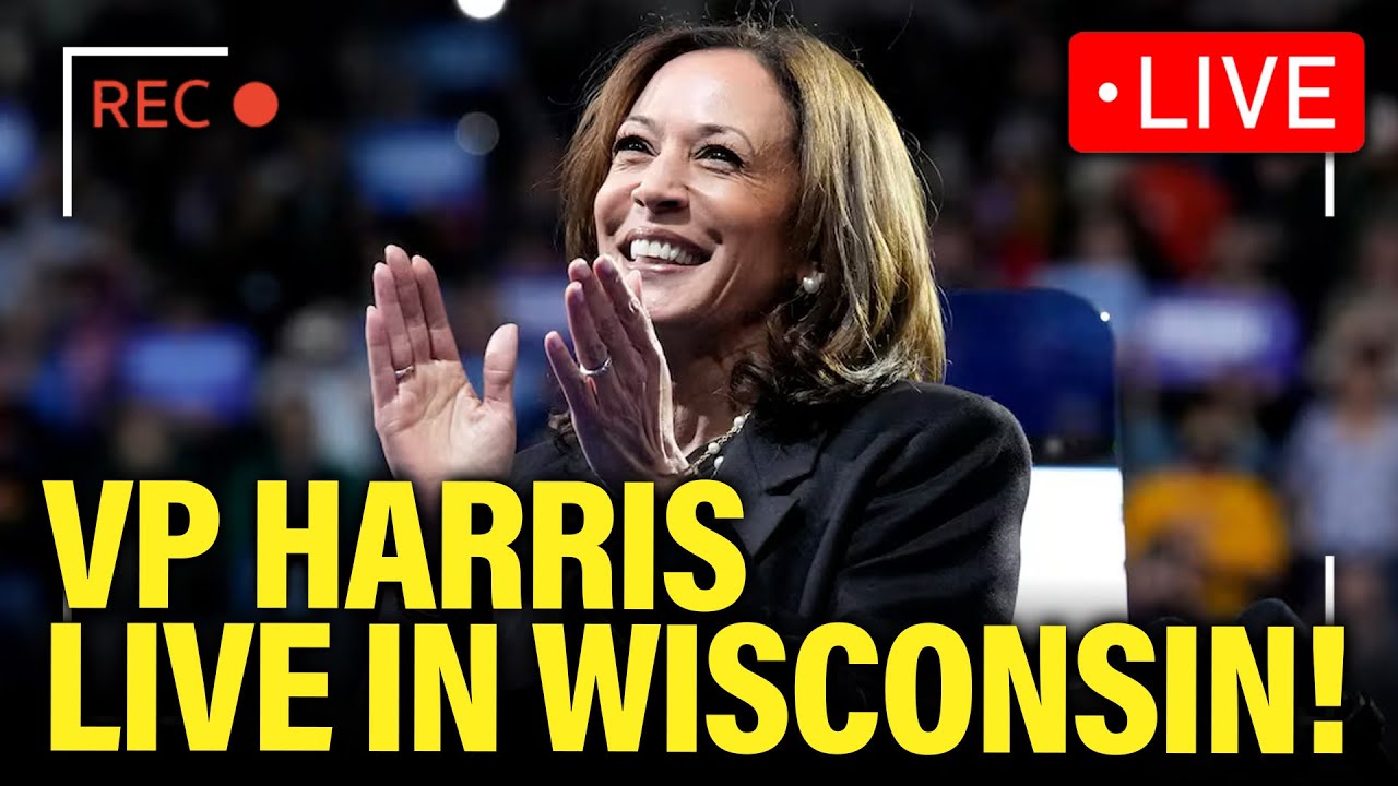 LIVE: VP Harris HOLDS MAJOR Rally in Wisconsin