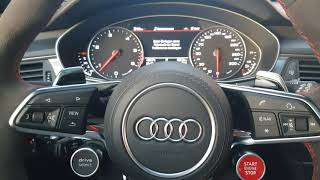 Audi RS steering wheel retrofit to A6 4G